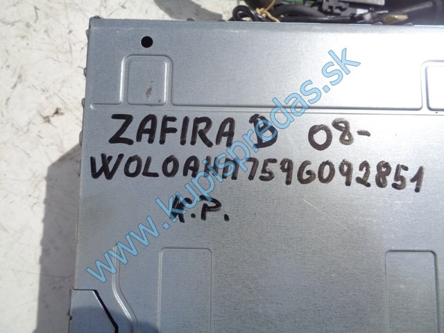 autorádio na opel zafiru B, 383555646